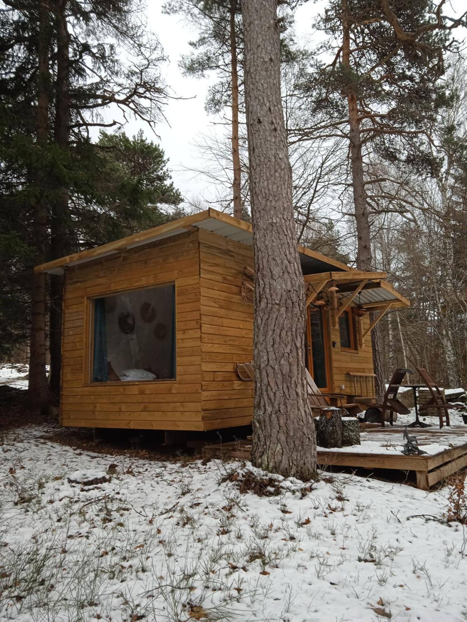 Chalet Hibou 1 Couchage En 140 Domaine De La Mamounette Champclause 外观 照片