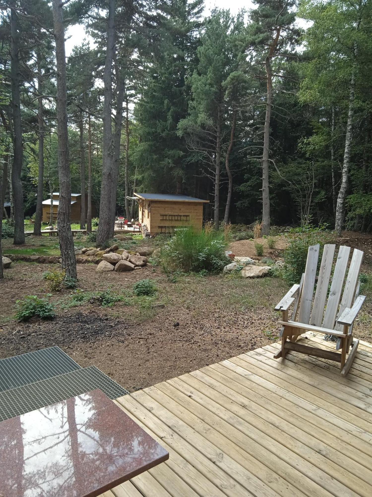 Chalet Hibou 1 Couchage En 140 Domaine De La Mamounette Champclause 外观 照片
